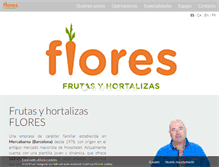 Tablet Screenshot of fhflores.com